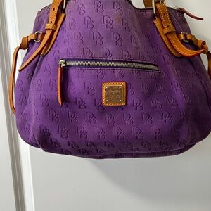 Dooney and Burke 1975 Vintage Purple Handbag